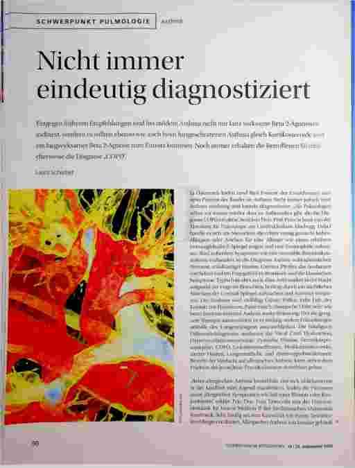 Vorschauseite 1: Nicht immer eindeutig diagnostiziert.
