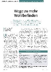 Vorschauseite 1: Wege zu mehr Wohlbefinden
