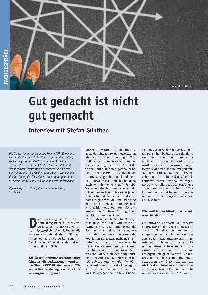 Vorschauseite 1: Gut gedacht ist nicht gut gemacht.