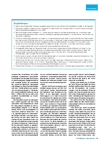 Vorschauseite 3: Das Gesundheitswesen: Mitverursacher des Klimawandels – und Teil der Lösung