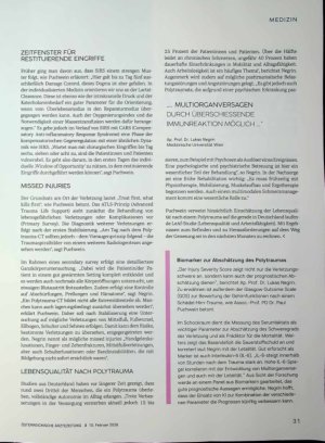 Vorschauseite 2: Polytrauma Zytokinsturm
