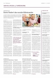 Vorschauseite 1: Essen fördert das soziale Miteinander.