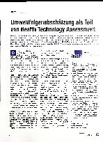 Vorschauseite 1: Umweltfolgenabschätzung als Teil von Health Technology Assessment