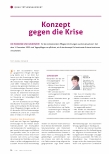 Vorschauseite 1: Konzept gegen die Krise