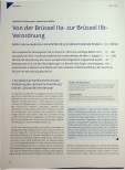 Vorschauseite 1: Von der Brüssel IIazur Brüssel IIb-Verordnung
