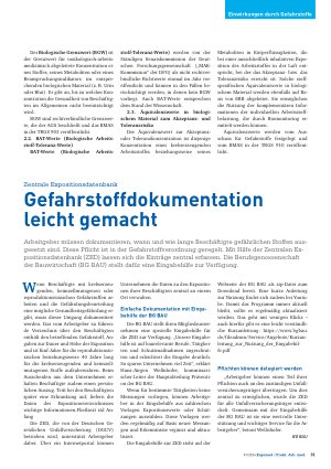 Vorschauseite 4: Beurteilungsmaßstäbe zur Beurteilung der Exposition mit Gefahrstoffen