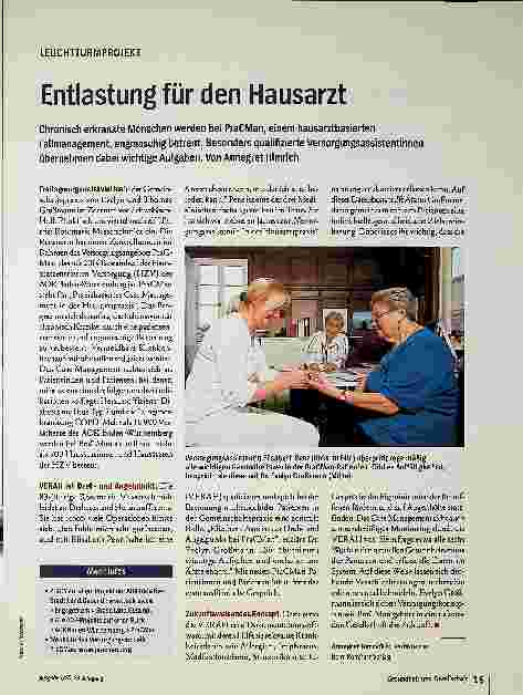 Vorschauseite 1: Entlastung für den Hausarzt