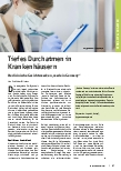 Vorschauseite 1: Tiefes Durchatmen in Krankenhäusern: Medizinische Gesichtsmasken „made in Germany“
