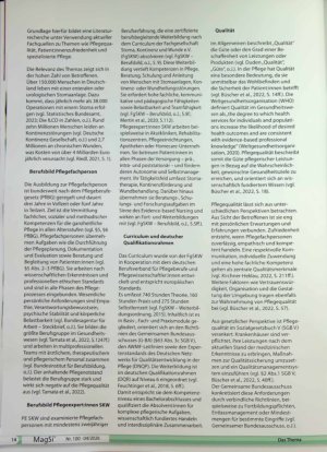 Vorschauseite 2: Wie kann das erweiterte Berufsbild von Pflegeexpert: innen Stoma, Kontinenz und Wunde im Vergleich zum traditionellen Berufsbild der Pflegefachpersonen die Pflegequalität im Krank…