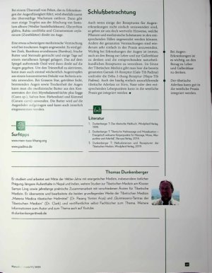 Vorschauseite 4: Blick nach Osten Augenheilkunde in der Tibetischen Medizin