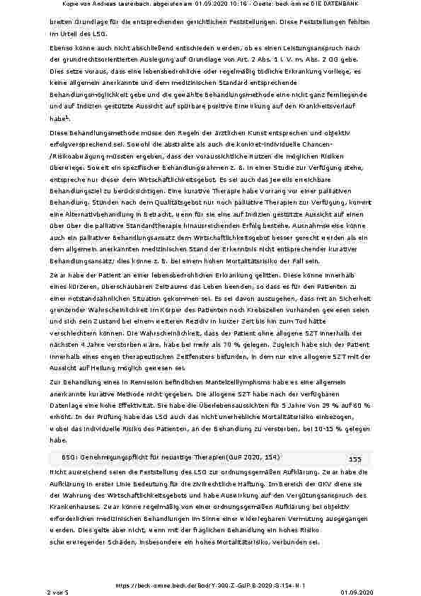 Vorschauseite 2: Genehmigungspflicht für neuartige Therapien