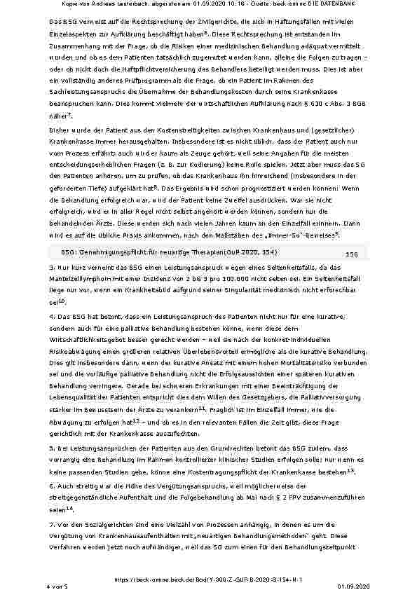 Vorschauseite 4: Genehmigungspflicht für neuartige Therapien