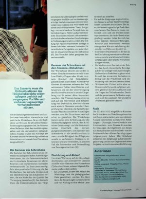 Vorschauseite 2: Ein «Kammer des Schreckens» zur Prävention von Dekubitus