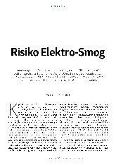 Vorschauseite 1: Risiko Elektrosmog