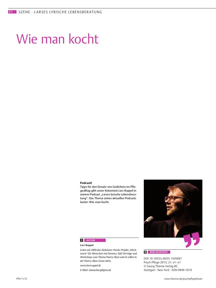 Vorschauseite 1: Wie man kocht