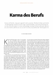 Vorschauseite 1: Karma des Berufs