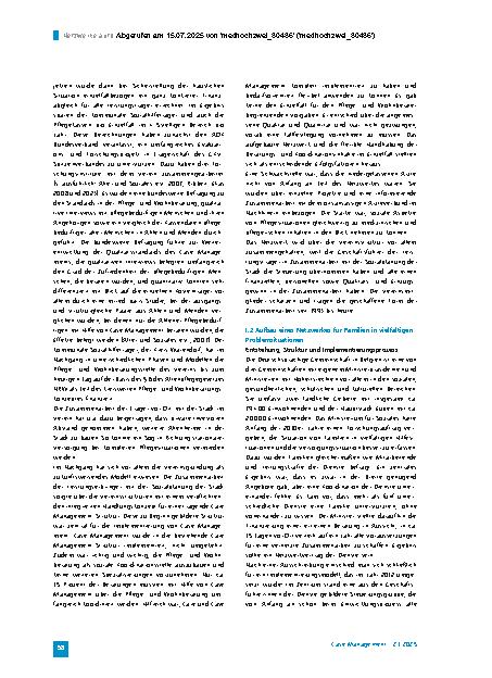 Vorschauseite 3: Netzwerke aufbauen – Praxisbeispiele und Handlungsleitsätze
