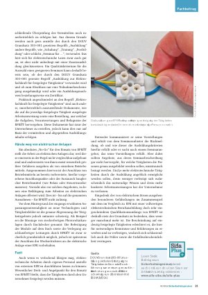 Vorschauseite 5: Ausbildung in der Elektrosicherheit Qualifikation, Grenzen, Pflichten