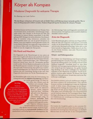 Vorschauseite 1: Körper als Kompass. Moderne Diagnostik für wirksame Therapie