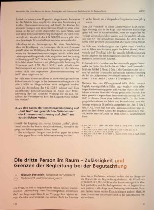 Vorschauseite 4: Ermessensentscheidungen in Bezug auf Leistungen des Fallmanagements nach dem SGB XIV und die sogenannte Ermessensreduzierung auf „Null" oder aber „fast Null"
