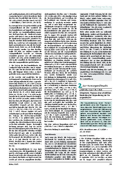 Vorschauseite 1: 2. Zur Vorsorgevollmacht