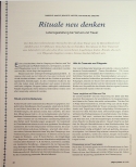 Vorschauseite 1: Rituale neu denken: Lebensgestaltung bei Verlust und Trauer