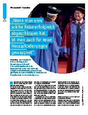 Vorschauseite 1: „Wenn man eine solche Reise erfolgreich abgeschlossen hat, ist man auch für neue Herausforderungen gewappnet.“