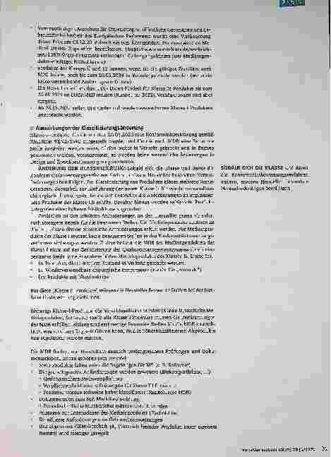 Vorschauseite 2: Information des Fachausschusses Qualität: Auswirkungen der MDR auf den Betreiber