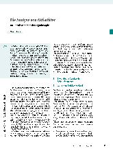 Vorschauseite 1: Die Analyse von Aktivitäten ist die Kernkompetenz der Ergotherapie.