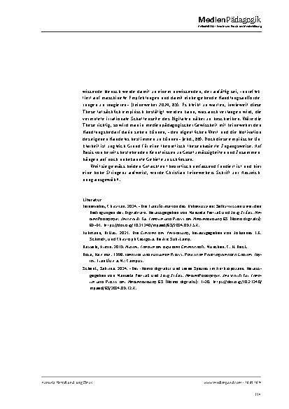 Vorschauseite 4: Medienpädagogik und Anthropologie: Bestimmungen, Transformationen, Fragen