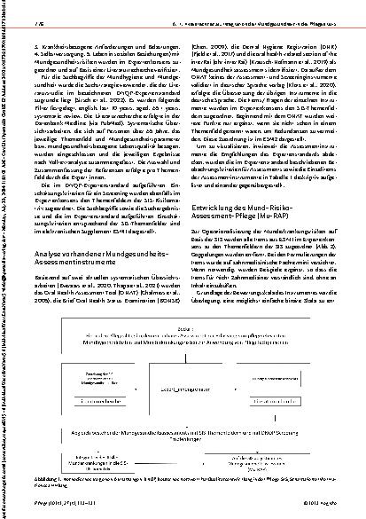 Vorschauseite 4: Integration pflegerelevanter Risiken für Mundkrankheiten in die Strukturierte Informationssammlung