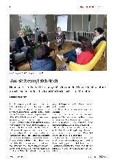 Vorschauseite 1: Und sie bewegt sich doch! Neue Kultur und erweiterte Tätigkeitsfelder an der Universitätsbibliothek Zürich. Ein erster Rückblick und Ausblick nach neun Monaten.