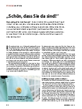 Vorschauseite 1: Schön, dass Sie da sind!