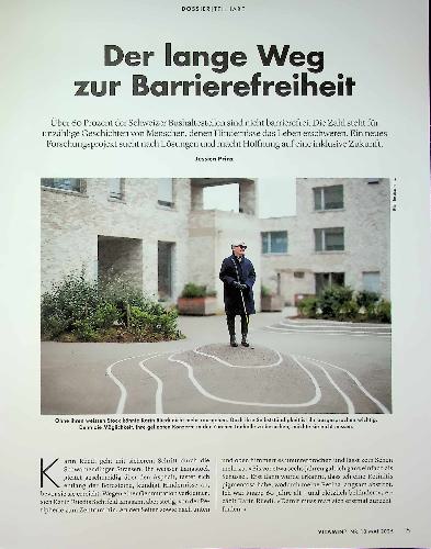 Vorschauseite 1: Der lange Weg zur Barrierefreiheit