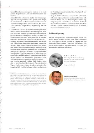 Vorschauseite 3: Flüssig oder fest, groß oder klein, farbig oder weiß? Wenn die Einnahme von Medikamenten knifflig wird