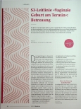 Vorschauseite 1: S3-Leitlinie "Vaginale Geburt am Termin": Betreuung
