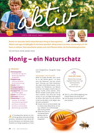 Vorschauseite 1: Honig – ein Naturschatz
