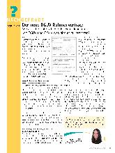 Vorschauseite 1: Der neue DGUV-Rahmenvertrag: