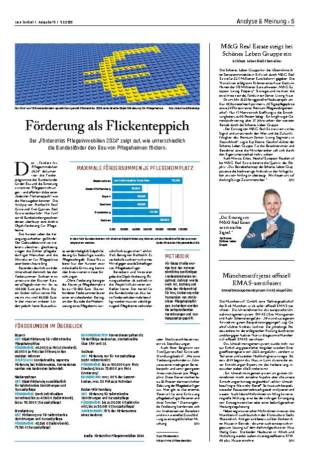 Vorschauseite 1: Förderung als Flickenteppich