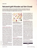 Vorschauseite 1: Netzwerk geht Wunden auf den Grund