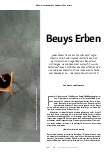 Vorschauseite 2: Beuys Erben