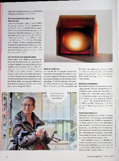 Vorschauseite 3: Von Farben, Licht und einem besonderen Material Gedanken zur Kunstvermittlung für Menschen mit Demenz