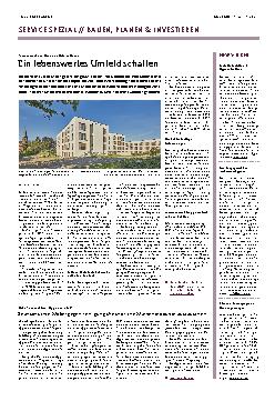 Vorschauseite 1: Ein lebenswertes Umfeld schaffen