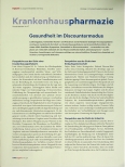 Vorschauseite 1: Gesundheit im Discountermodus