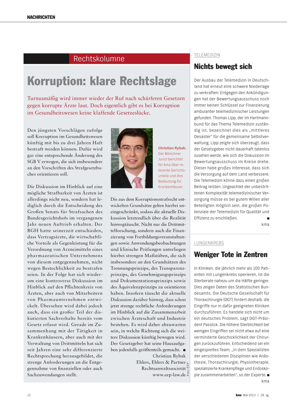 Vorschauseite 1: Nichts bewegt sich