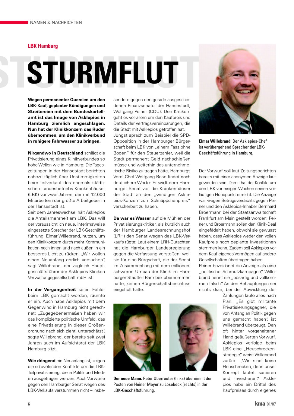 Vorschauseite 1: Sturmflut
