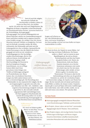 Vorschauseite 2: Kultur verbindet