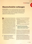 Vorschauseite 1: Blasenschwäche vorbeugen