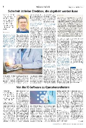 Vorschauseite 2: Medizin und Technik