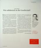 Vorschauseite 1: Corona-Impfung: Wie solidarisch ist die Gesellschaft?